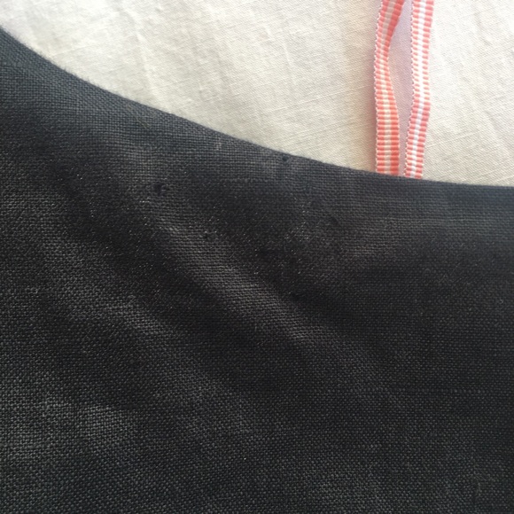 Vineyard Vines black linen dress size 4 NWT $148 - Picture 8 of 8